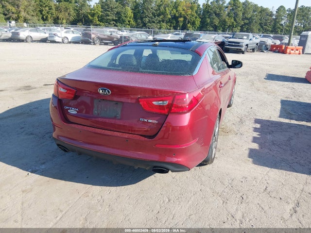 2015 Kia Optima Sx Turbo მანქანა იყიდება აუქციონზე, vin: 5XXGR4A62FG495405, აუქციონის ნომერი: 46002409