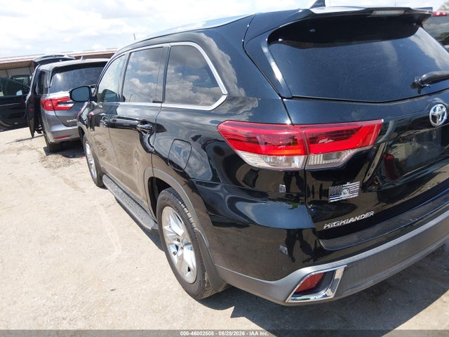 Aukcja sprzedaży 2017 Toyota Highlander Limited, vin: 5TDYZRFH7HS205625, numer aukcji: 46002508