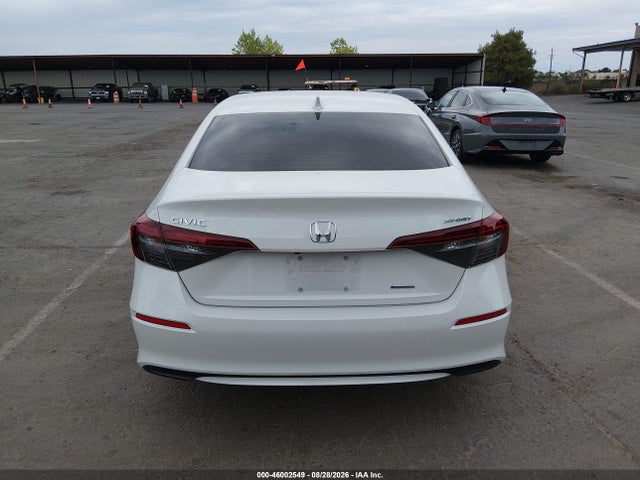 46002549 :رقم المزاد ، 2HGFE4F85SH339840 vin ، 2025 Honda Civic Hybrid Sport/sport Touring مزاد بيع