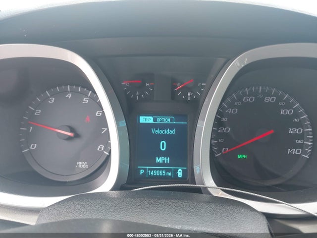 46002553 :رقم المزاد ، 1GNFLGEK9EZ128588 vin ، 2014 Chevrolet Equinox 2lt مزاد بيع
