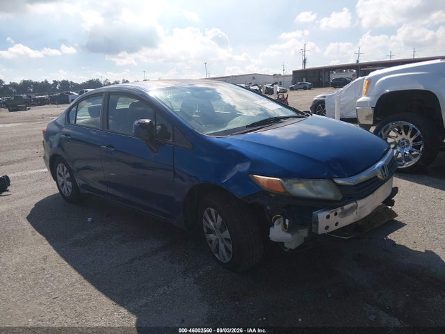 Auction sale of the 2012 Honda Civic Lx, vin: 2HGFB2F56CH579354, lot number: 46002560