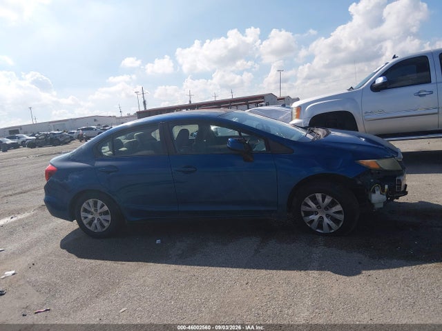 Auction sale of the 2012 Honda Civic Lx, vin: 2HGFB2F56CH579354, lot number: 46002560
