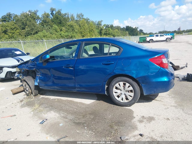 Auction sale of the 2012 Honda Civic Lx, vin: 2HGFB2F56CH579354, lot number: 46002560