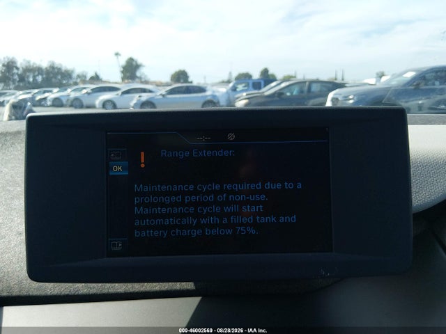 Продажа на аукционе авто 2015 Bmw I3 Base W/range Extender, vin: WBY1Z4C51FV503703, номер лота: 46002569