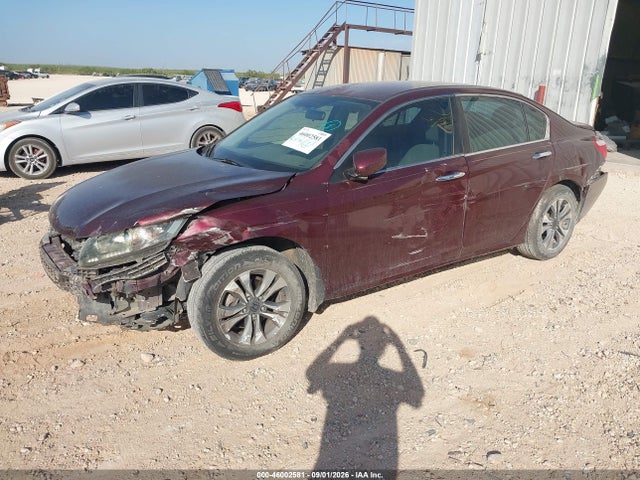 46002581 :رقم المزاد ، 1HGCR2F34DA109319 vin ، 2013 Honda Accord Lx مزاد بيع