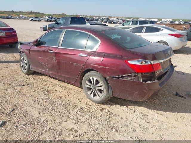 46002581 :رقم المزاد ، 1HGCR2F34DA109319 vin ، 2013 Honda Accord Lx مزاد بيع