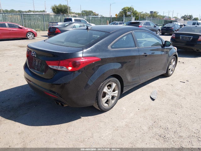 2013 Hyundai Elantra Gs მანქანა იყიდება აუქციონზე, vin: KMHDH6AE5DU002554, აუქციონის ნომერი: 46002606