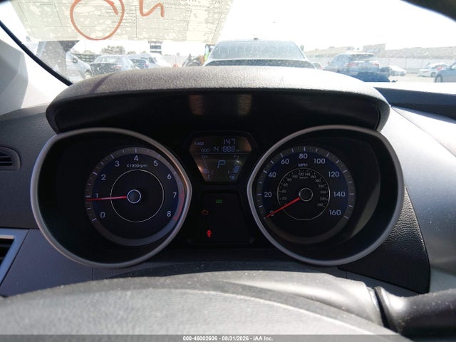 2013 Hyundai Elantra Gs მანქანა იყიდება აუქციონზე, vin: KMHDH6AE5DU002554, აუქციონის ნომერი: 46002606