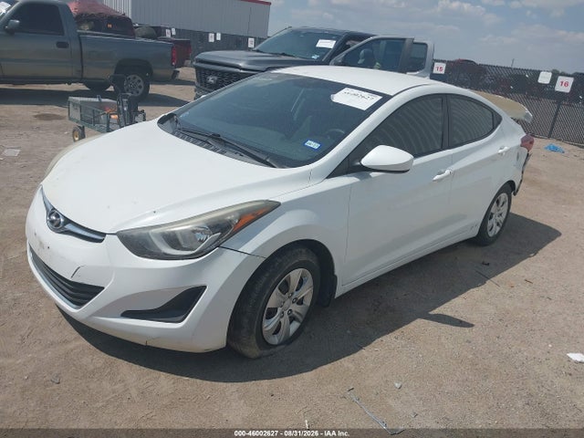 2016 Hyundai Elantra Se მანქანა იყიდება აუქციონზე, vin: 5NPDH4AE4GH756438, აუქციონის ნომერი: 46002627