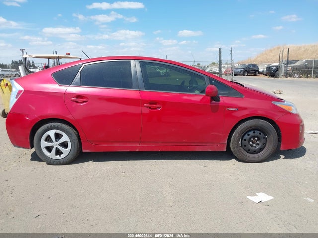 2013 Toyota Prius Two მანქანა იყიდება აუქციონზე, vin: JTDKN3DU0D1729852, აუქციონის ნომერი: 46002644