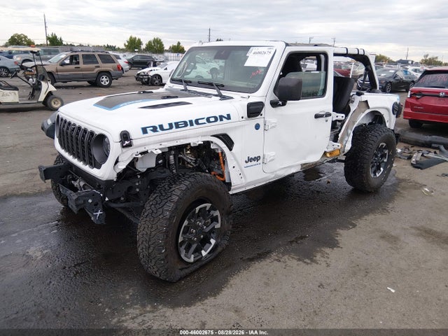 Aukcja sprzedaży 2024 Jeep Wrangler 4xe Rubicon 4xe, vin: 1C4RJXR67RW155272, numer aukcji: 46002675