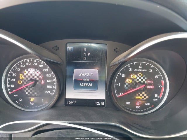 46002678 :رقم المزاد ، 55SWF6EB0HU186110 vin ، 2017 Mercedes-benz Amg C 43 4matic مزاد بيع