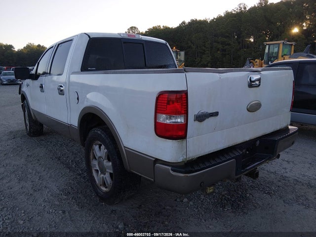 2006 Ford F-150 Lariat/xlt მანქანა იყიდება აუქციონზე, vin: 1FTPW125X6KB04066, აუქციონის ნომერი: 46002703