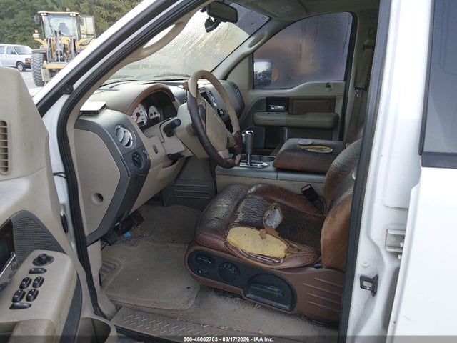2006 Ford F-150 Lariat/xlt მანქანა იყიდება აუქციონზე, vin: 1FTPW125X6KB04066, აუქციონის ნომერი: 46002703