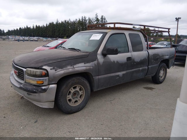 46002717 :رقم المزاد ، 1GTEC19T9YZ321686 vin ، 2000 Gmc Sierra 1500 Sle مزاد بيع