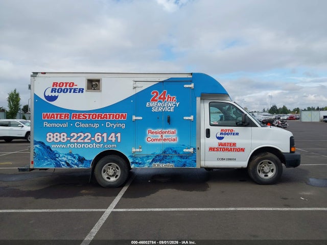 46002784 :رقم المزاد ، 1GB0GRFG2G1121455 vin ، 2016 Chevrolet Express Cutaway 3500 مزاد بيع