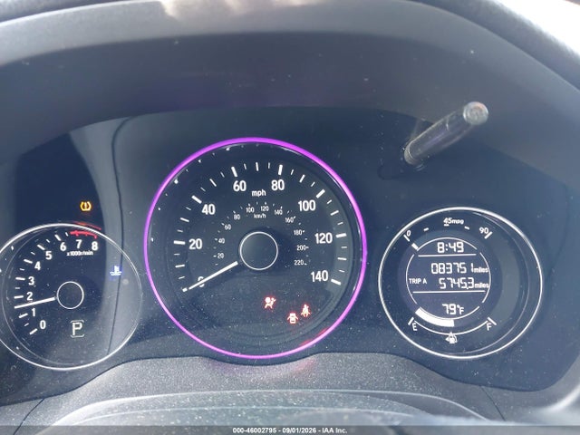 Aukcja sprzedaży 2017 Honda Hr-v Ex-l, vin: 3CZRU6H71HM709362, numer aukcji: 46002795