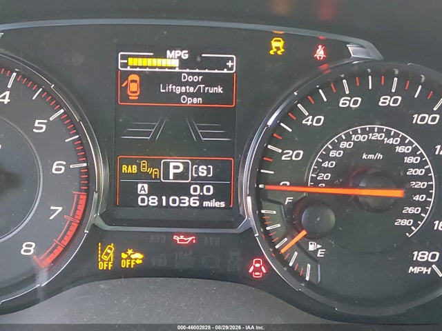 Subaru Wrx Limited 2018 JF1VA1L66J8829477 Image 15