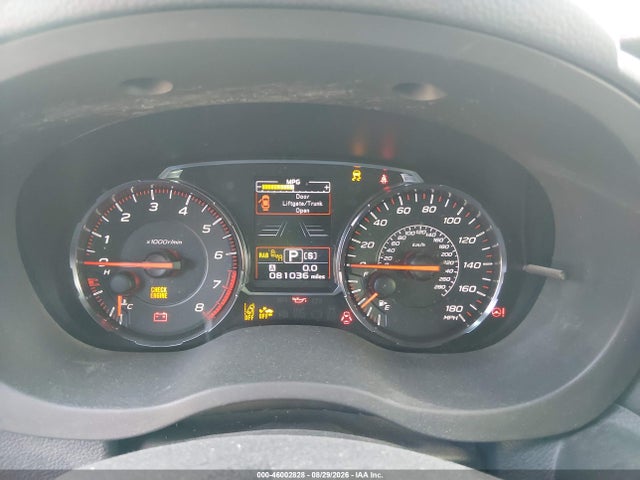 Subaru Wrx Limited 2018 JF1VA1L66J8829477 Image 7