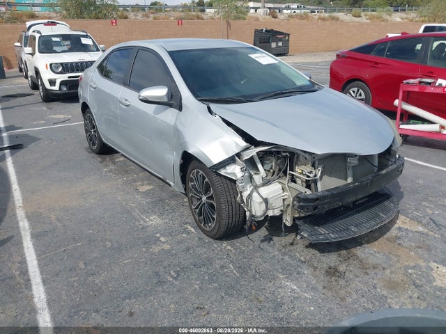 2015 Toyota Corolla S Plus მანქანა იყიდება აუქციონზე, vin: 5YFBURHE0FP204412, აუქციონის ნომერი: 46002863