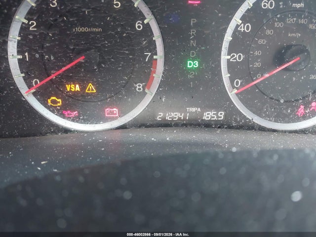 46002866 :رقم المزاد ، 1HGCP26749A105190 vin ، 2009 Honda Accord 2.4 Ex مزاد بيع