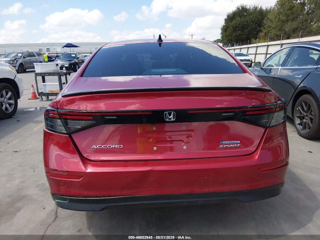Продажа на аукционе авто 2024 Honda Accord Hybrid Sport, vin: 1HGCY2F54RA091707, номер лота: 46002945