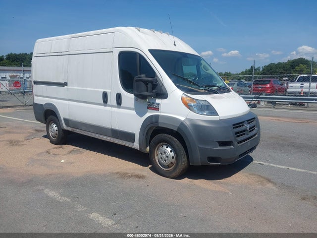 Aukcja sprzedaży 2018 Ram Promaster 2500 High Roof 136 Wb, vin: 3C6TRVCG8JE125742, numer aukcji: 46002974