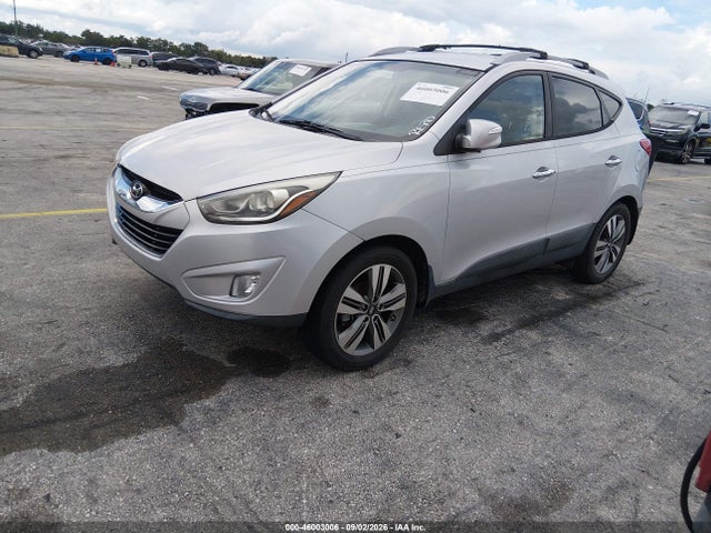 46003006 :رقم المزاد ، KM8JU3AG1FU049825 vin ، 2015 Hyundai Tucson Limited مزاد بيع
