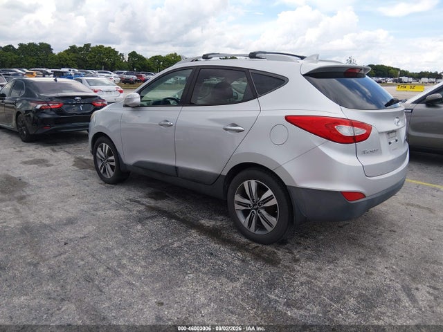 46003006 :رقم المزاد ، KM8JU3AG1FU049825 vin ، 2015 Hyundai Tucson Limited مزاد بيع