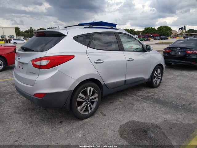 46003006 :رقم المزاد ، KM8JU3AG1FU049825 vin ، 2015 Hyundai Tucson Limited مزاد بيع