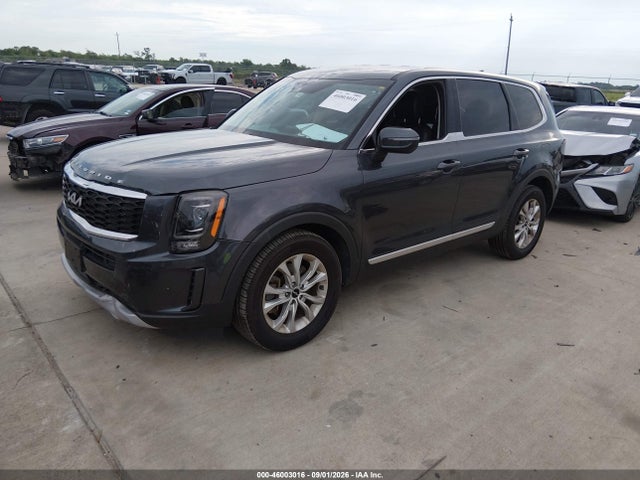 46003016 :رقم المزاد ، 5XYP2DHC0NG294290 vin ، 2022 Kia Telluride Lx مزاد بيع