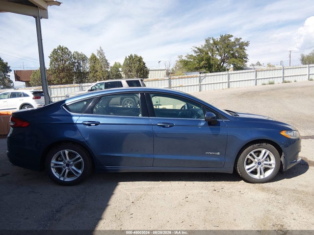 Aukcja sprzedaży 2018 Ford Fusion Hybrid S, vin: 3FA6P0UU7JR254301, numer aukcji: 46003024