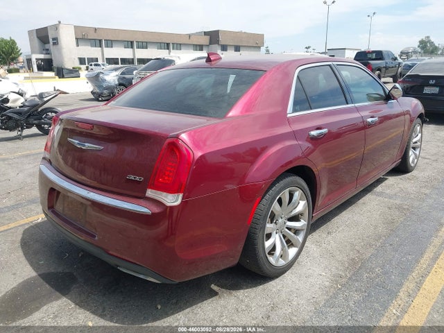 46003052 :رقم المزاد ، 2C3CCAEG3JH123034 vin ، 2018 Chrysler 300 Limited مزاد بيع