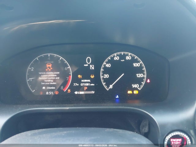 46003113 :رقم المزاد ، 3CZRZ1H39PM741606 vin ، 2023 Honda Hr-v 2wd Lx مزاد بيع