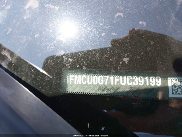 46003116 :رقم المزاد ، 1FMCU0G71FUC39199 vin ، 2015 Ford Escape Se مزاد بيع