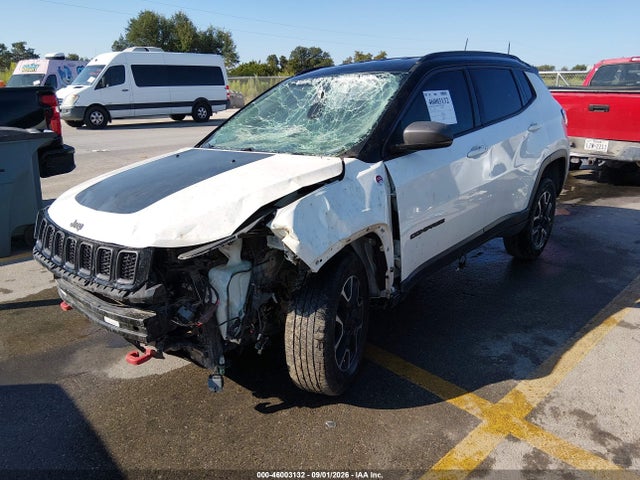 46003132 :رقم المزاد ، 3C4NJDDB6LT177875 vin ، 2020 Jeep Compass Trailhawk 4x4 مزاد بيع