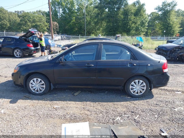 2009 Kia Spectra Ex მანქანა იყიდება აუქციონზე, vin: KNAFE221295597050, აუქციონის ნომერი: 46003146
