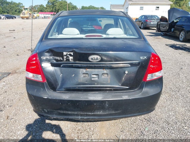 2009 Kia Spectra Ex მანქანა იყიდება აუქციონზე, vin: KNAFE221295597050, აუქციონის ნომერი: 46003146