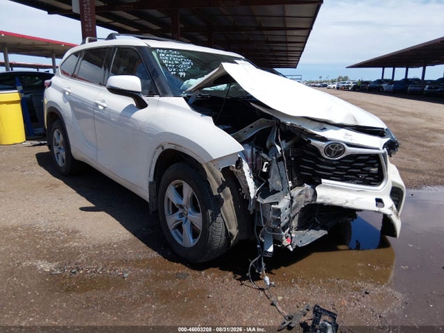 2021 Toyota Highlander L მანქანა იყიდება აუქციონზე, vin: 5TDCZRBH4MS523289, აუქციონის ნომერი: 46003208