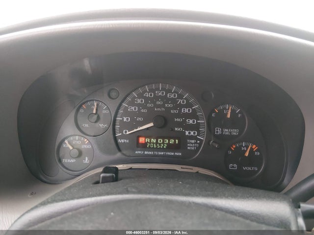 Aukcja sprzedaży 2002 Chevrolet Astro Ls, vin: 1GNDM19X32B100412, numer aukcji: 46003251