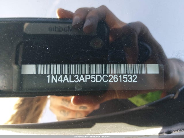 2013 Nissan Altima 2.5 Sv მანქანა იყიდება აუქციონზე, vin: 1N4AL3AP5DC261532, აუქციონის ნომერი: 46003264