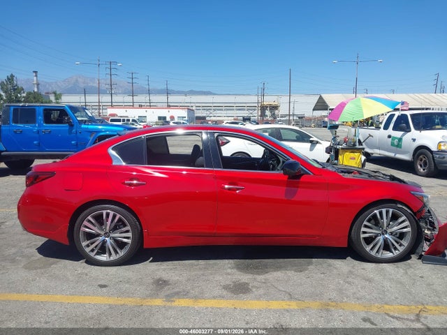 Продажа на аукционе авто 2022 Infiniti Q50 Sensory, vin: JN1EV7CP5NM310771, номер лота: 46003277