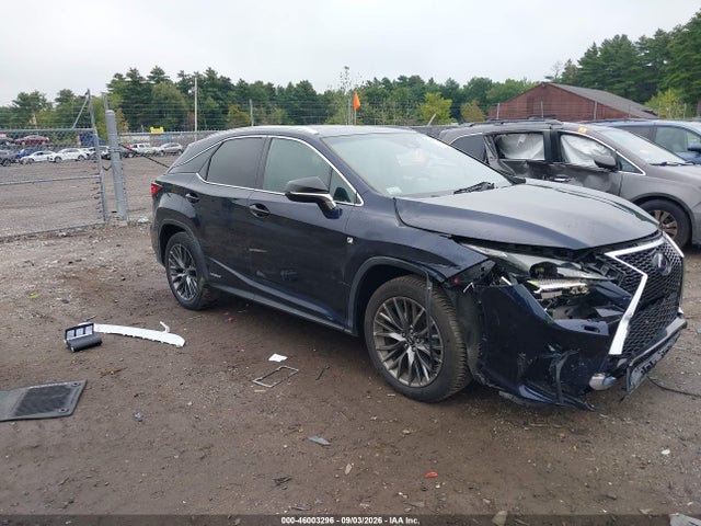 46003296 :رقم المزاد ، 2T2BGMCA9KC043062 vin ، 2019 Lexus Rx 450h F Sport مزاد بيع