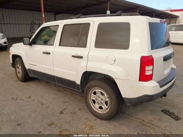 Aukcja sprzedaży 2016 Jeep Patriot Sport, vin: 1C4NJPBB3GD678058, numer aukcji: 46003329
