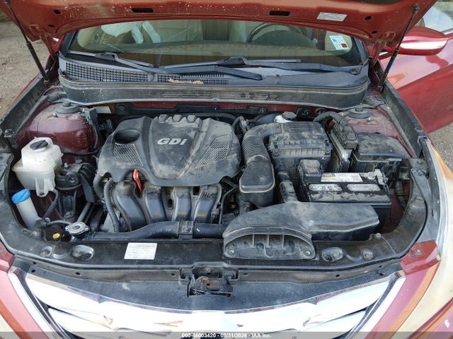 2011 Hyundai Sonata Limited მანქანა იყიდება აუქციონზე, vin: 5NPEC4AC3BH161610, აუქციონის ნომერი: 46003420