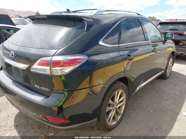 46003459 :رقم المزاد ، JTJBC1BA0D2066163 vin ، 2013 Lexus Rx 450h مزاد بيع