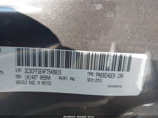 Fiat 500E BATTERY ELECTRIC 2015 3C3CFFGE4FT549815 Image 9