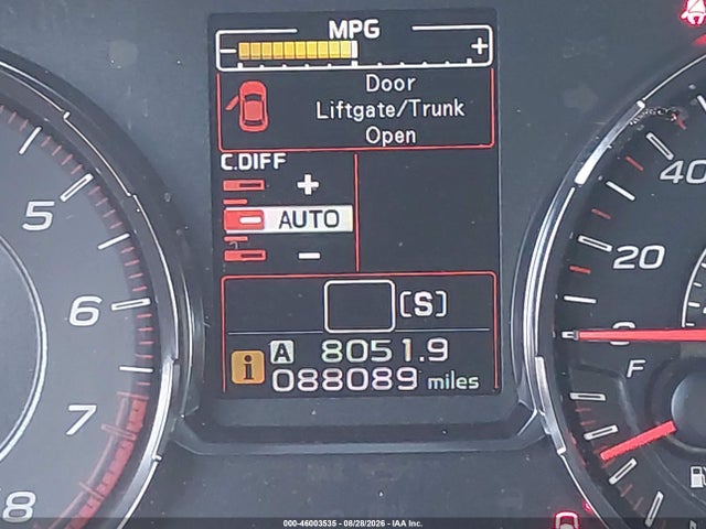 Продаж на аукціоні авто 2020 Subaru Wrx Sti, vin: JF1VA2E6XL9828297, номер лоту: 46003535