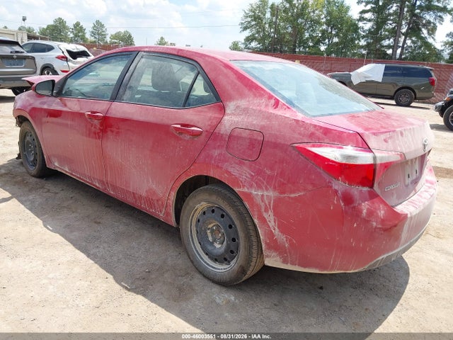 2016 Toyota Corolla Le მანქანა იყიდება აუქციონზე, vin: 2T1BURHE5GC667860, აუქციონის ნომერი: 46003551