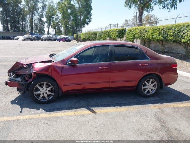 46003610 :رقم المزاد ، 1HGCM665X3A004628 vin ، 2003 Honda Accord 3.0 Ex مزاد بيع
